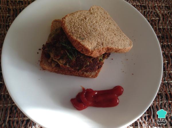 Receita de Hambúrguer de lentilha - Passo 6