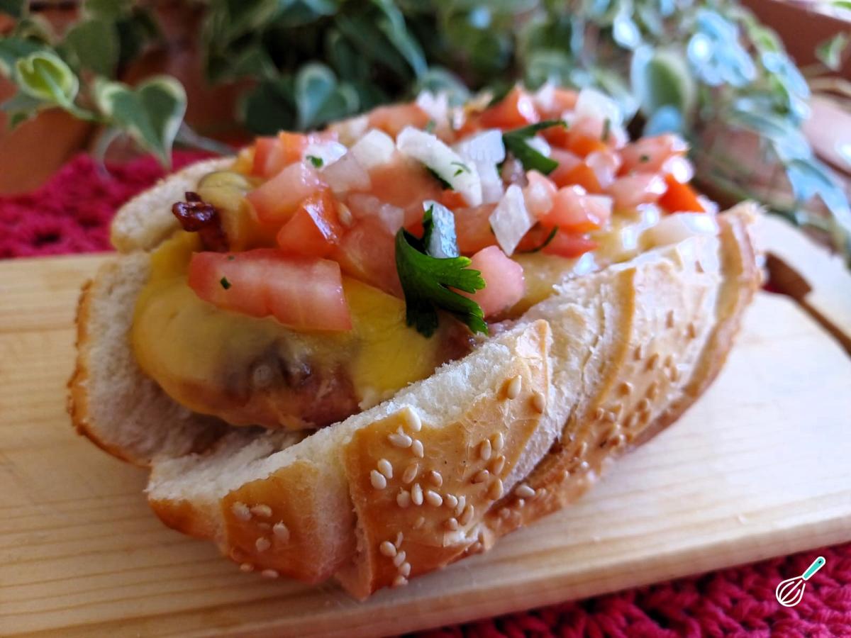 Receita de Sanduíche de linguiça toscana