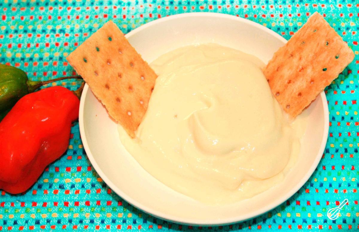 Receita de Veganese com leite de soja