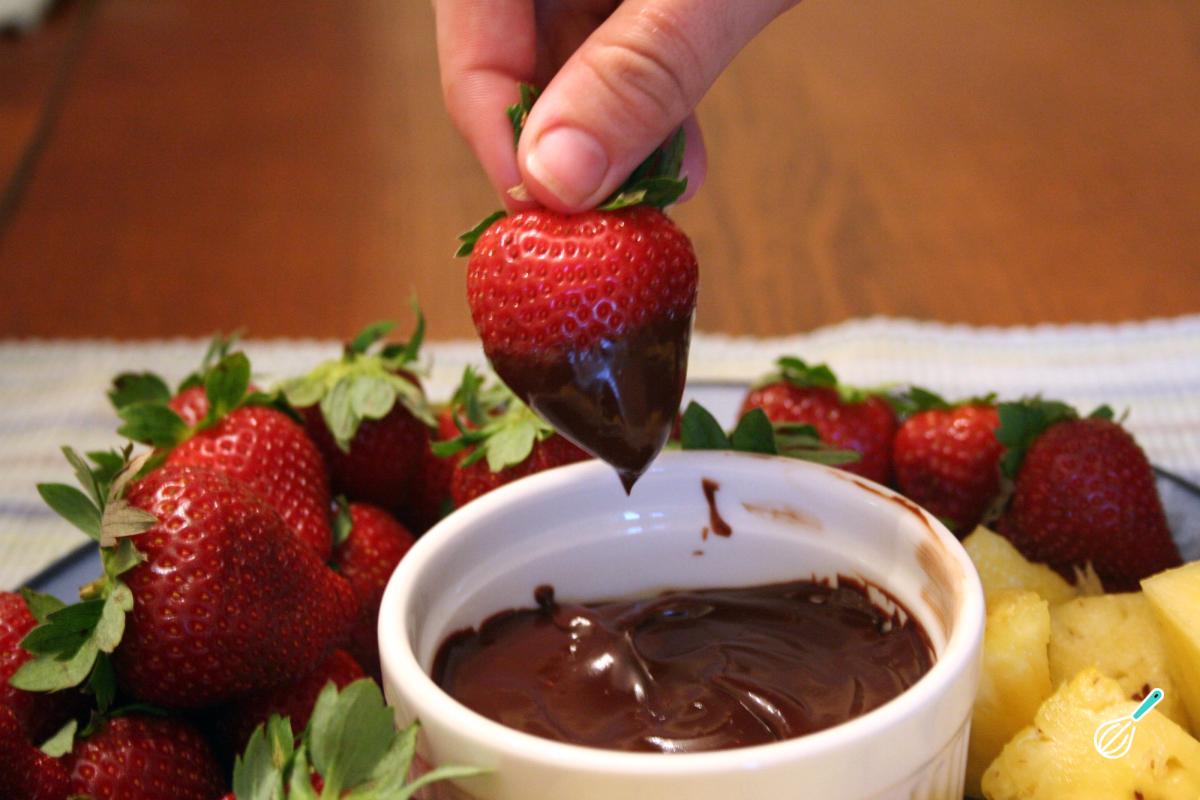 Receita de Fondue de chocolate simples