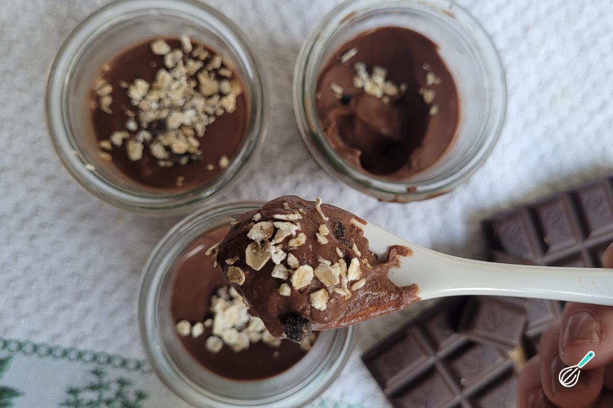 Receita de Mousse de chocolate com água
