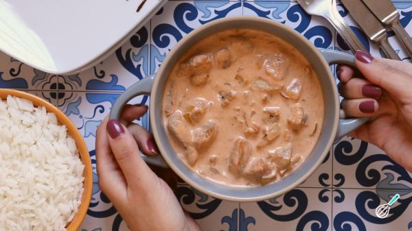 Receita de Strogonoff de porco - Passo 10
