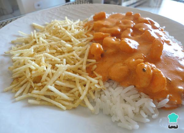 Receita de Estrogonofe de camarão simples - Passo 3
