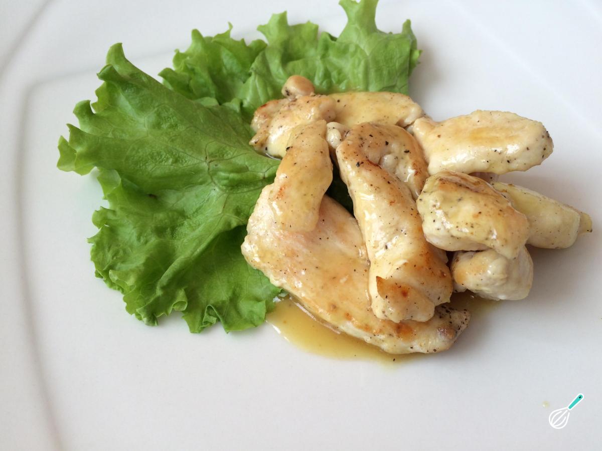 Receita de Peito de frango assado ao mel e mostarda