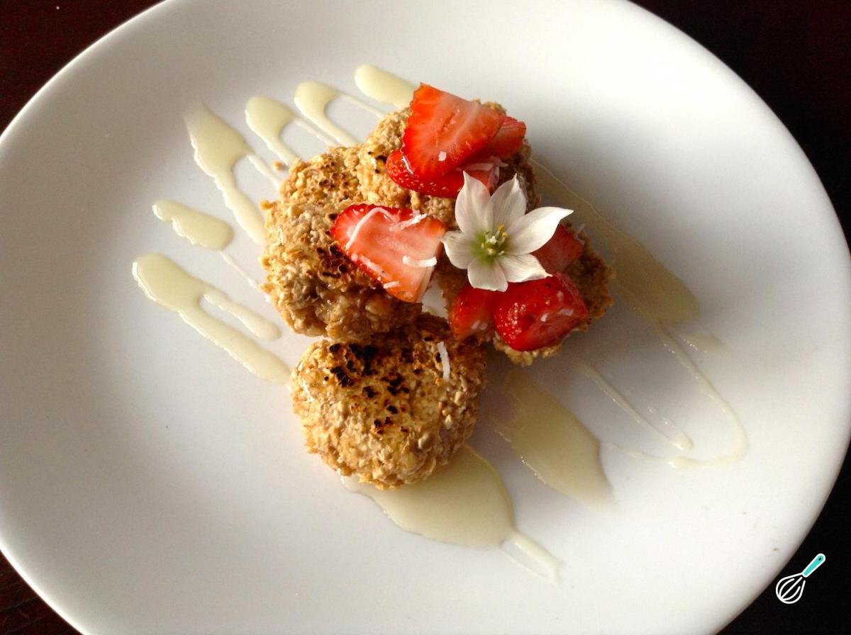 Receita de Biscoitos de aveia e clara de ovo