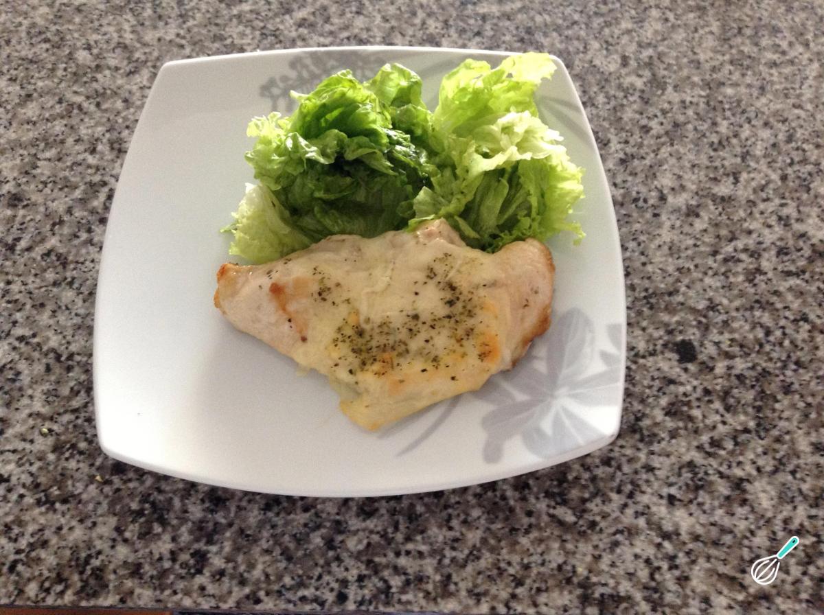 Receita de Peito de frango gratinado