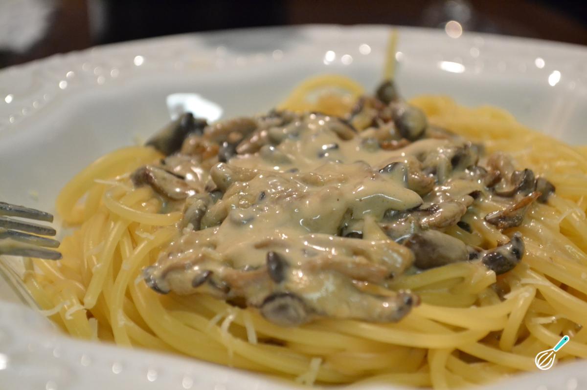 Receita de Molho de shitake e shimeji