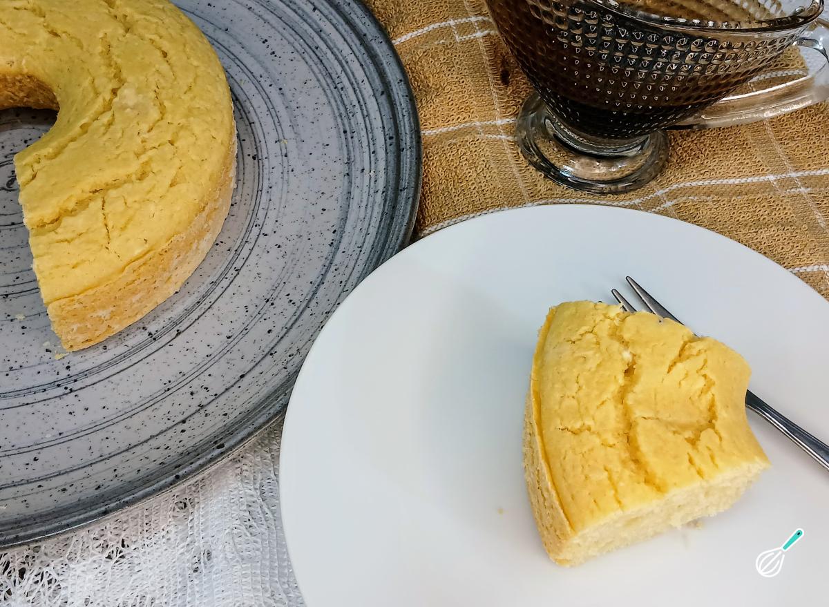 Receita de Bolo de feijão branco