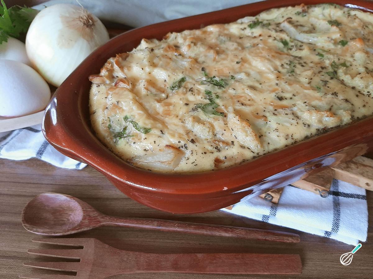 Receita de Fritada de couve-flor no forno