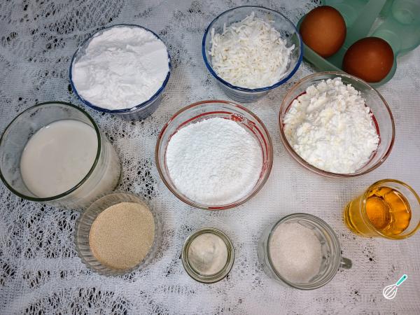 Receita de Pão doce sem glúten - Passo 1