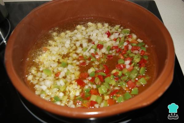 Receita de Arroz integral com legumes - Passo 2