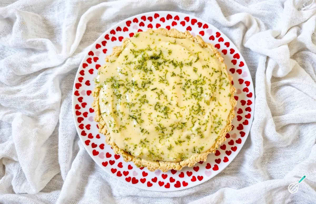 Receita de Torta de limão com chocolate branco