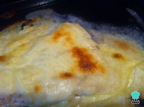 Receita de Bacalhau ao forno com molho branco