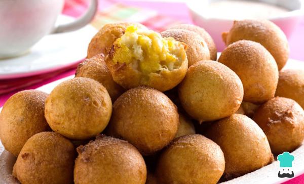 Receita de Bolinho de chuva salgado