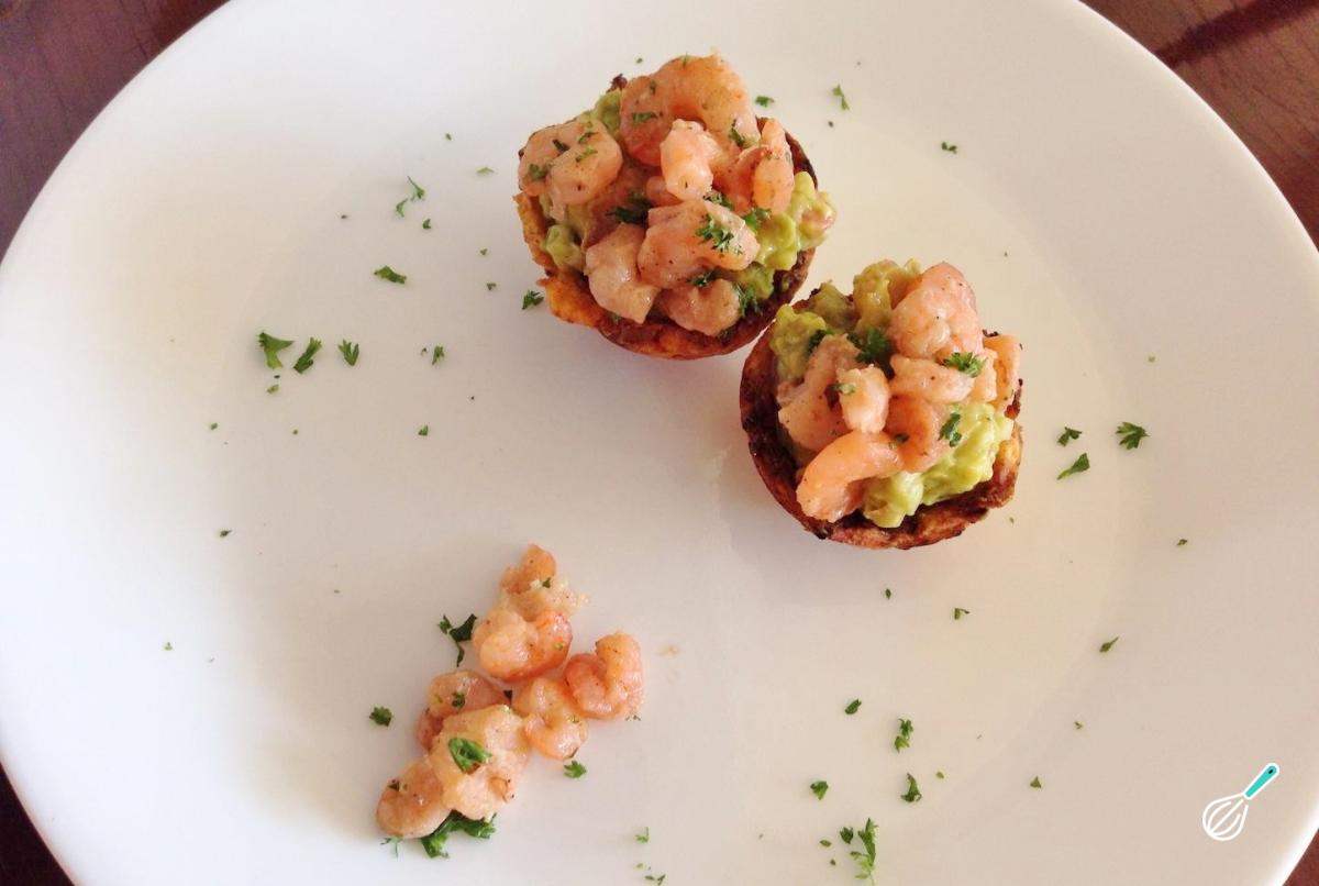 Receita de Cestinhas de banana verde recheadas