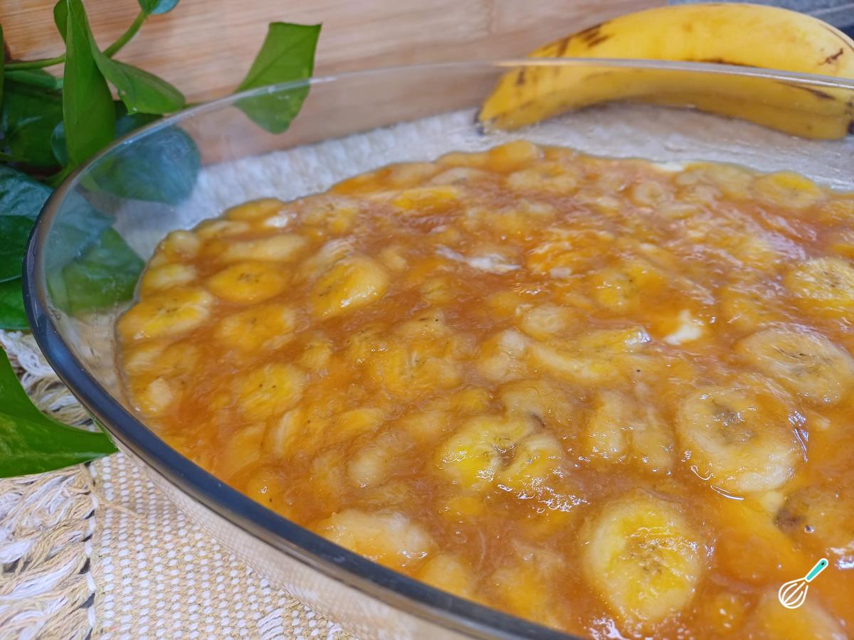 Receita de Sobremesa de banana gelada simples
