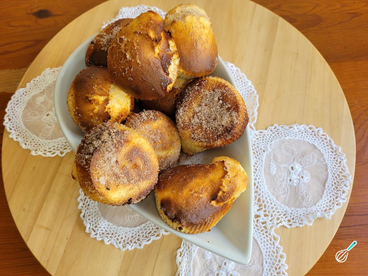 Receita de Como fazer bolinho de chuva na Air fryer
