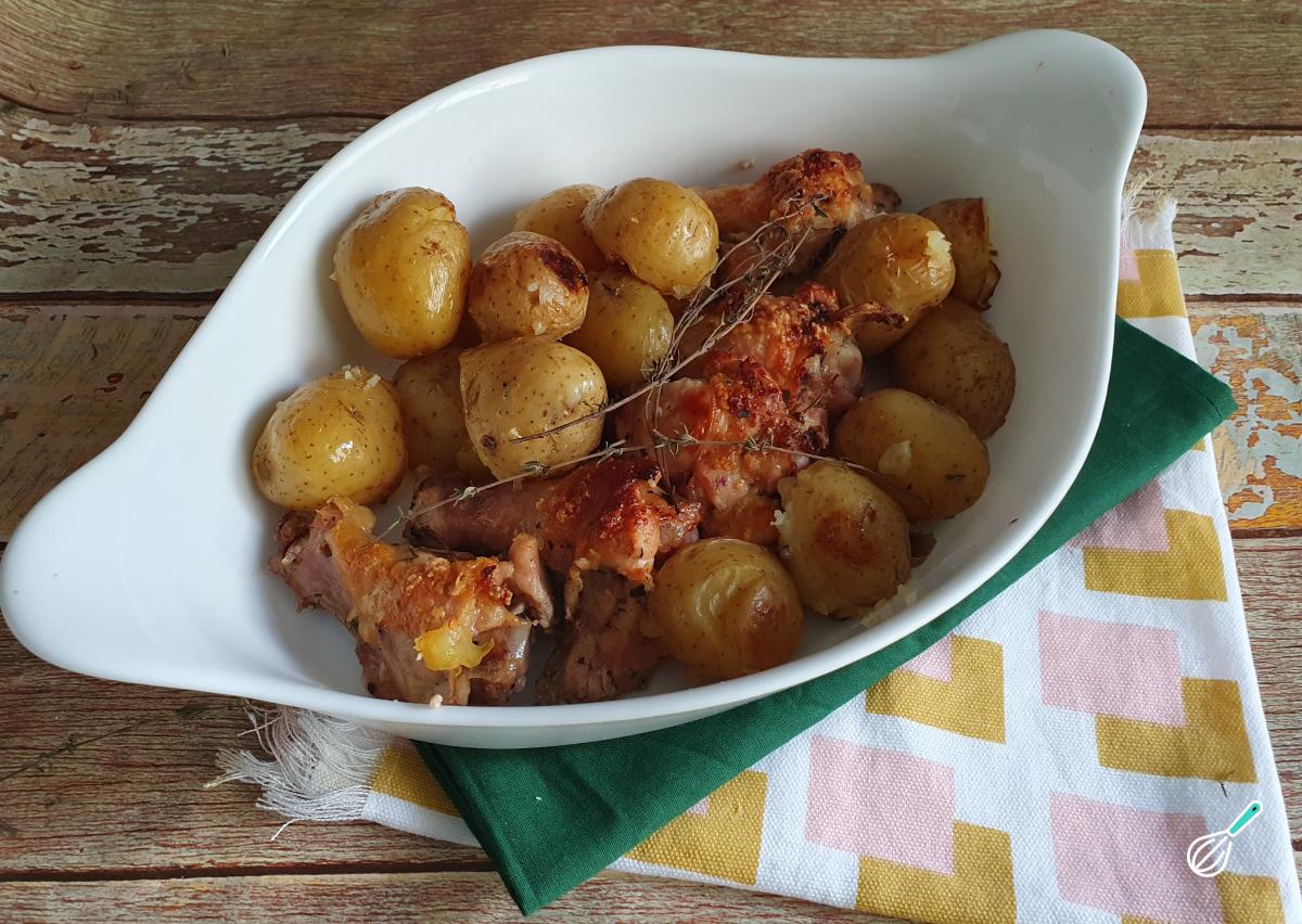 Receita de Coxinha de asa assada com batata