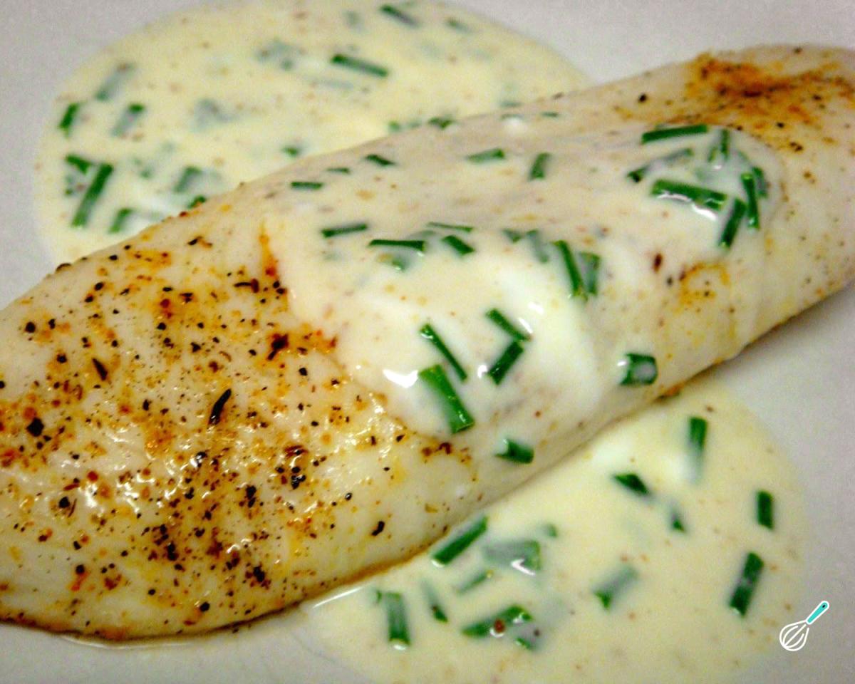 Receita de Filé de tilápia ao molho branco