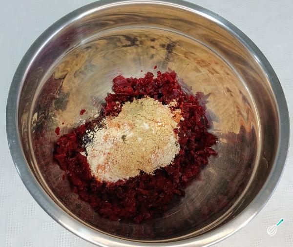 Receita de Macarrão de beterraba - Passo 4