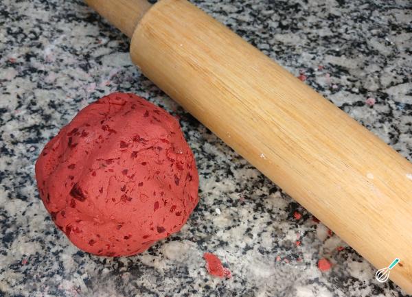 Receita de Macarrão de beterraba - Passo 6