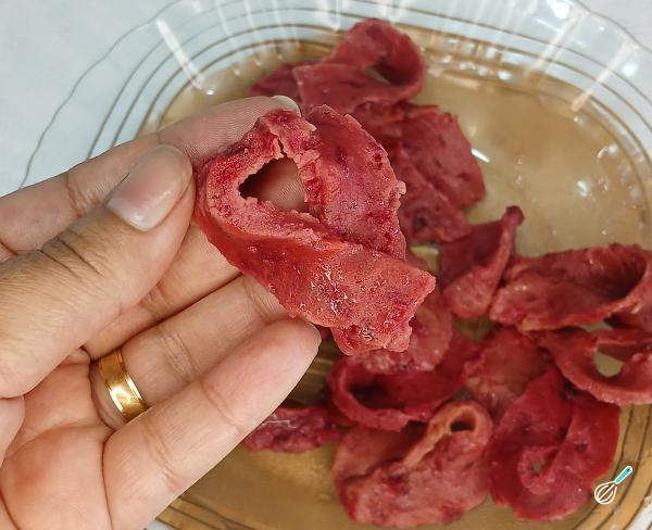 Receita de Macarrão de beterraba - Passo 8