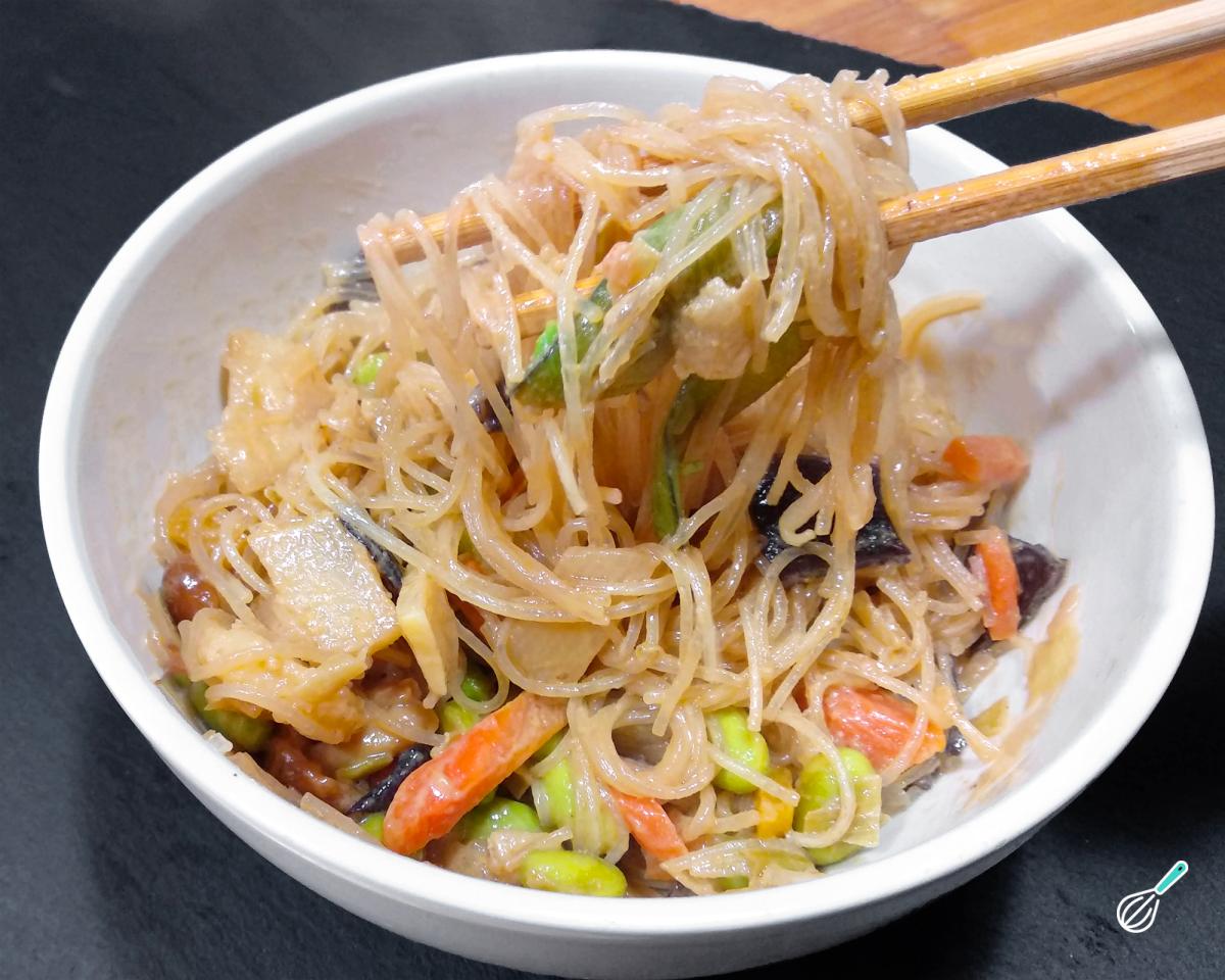 Receita de Bifum com legumes