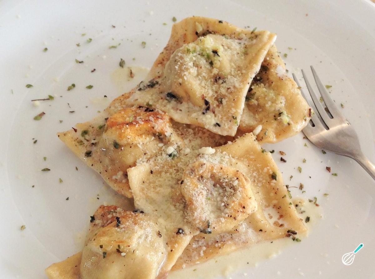 Receita de Ravioli recheado com carne