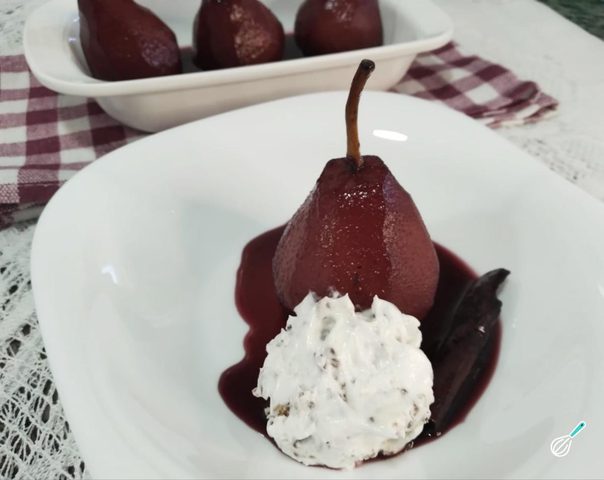 Receita de Pera ao vinho