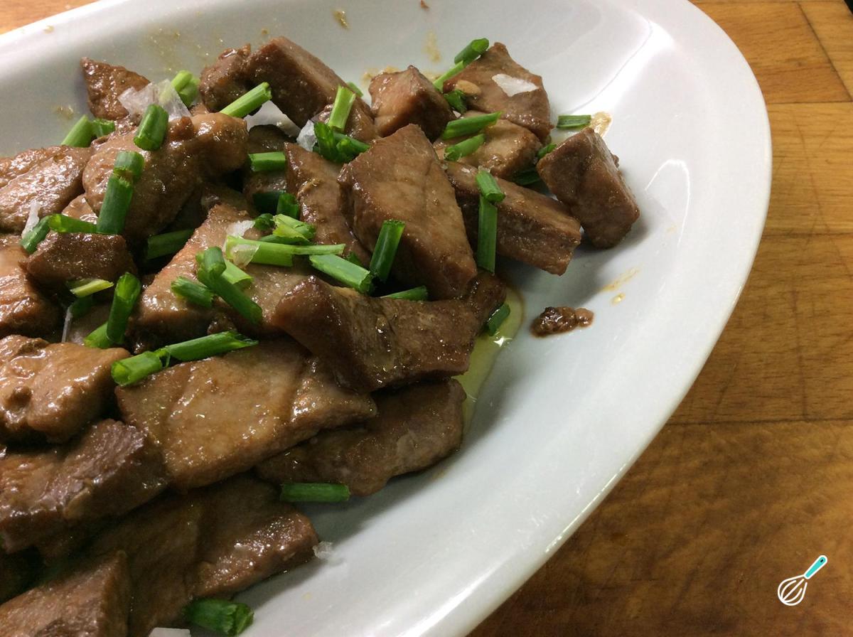 Receita de Filé de atum fresco