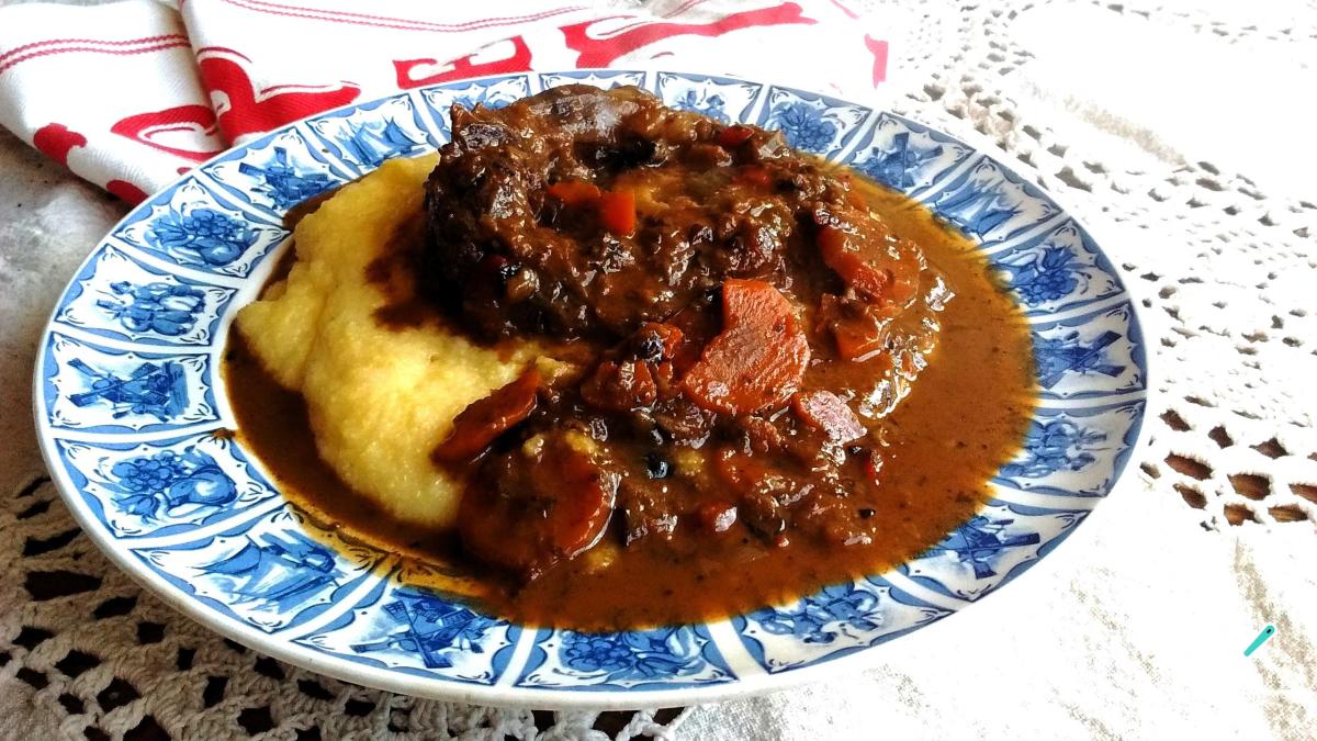 Receita de Ossobuco com polenta