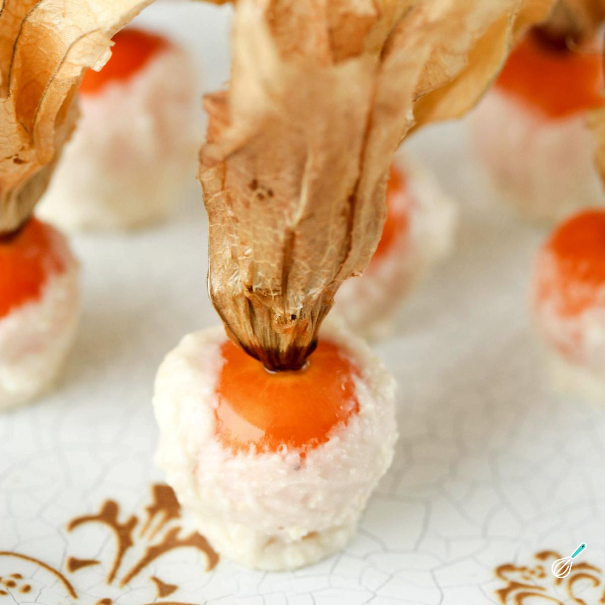 Receita de Doce com physalis