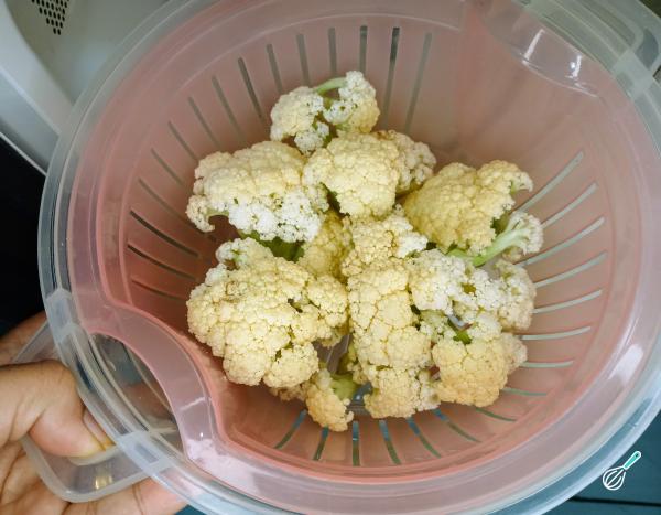 Receita de Pãozinho de couve-flor low carb - Passo 2