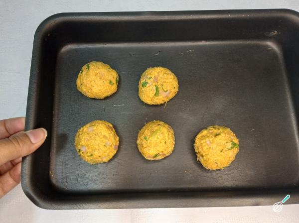 Receita de Pãozinho de couve-flor low carb - Passo 7