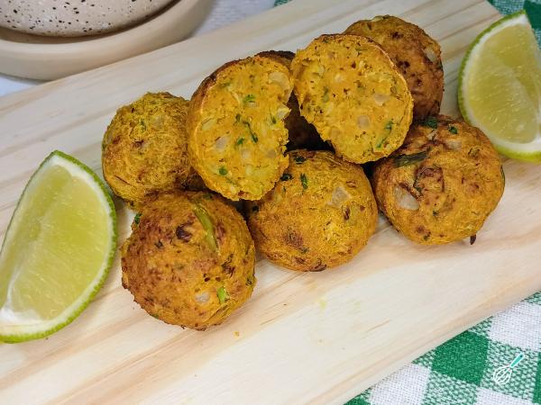 Receita de Pãozinho de couve-flor low carb - Passo 8