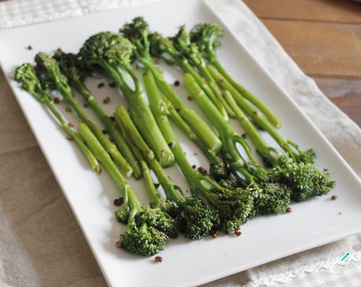 Receita de Brócolis ramoso simples e fácil