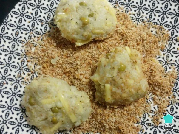 Receita de Bolinho de couve flor vegano - Passo 5