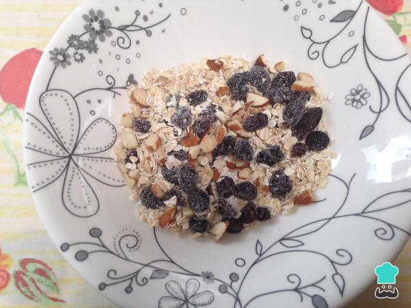 Receita de Muesli - Passo 3