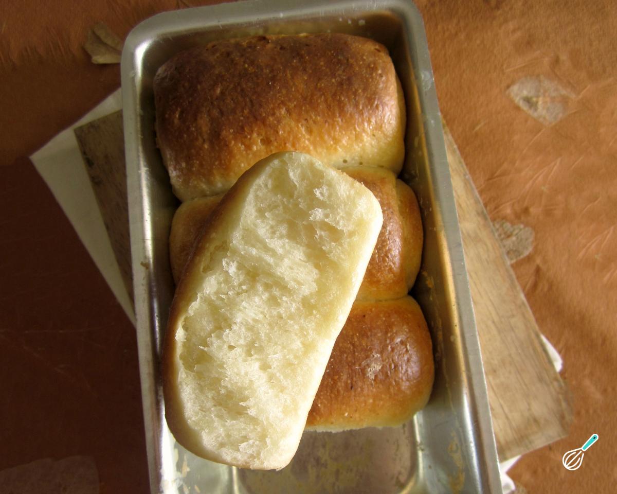 Receita de Pão de leite fofinho