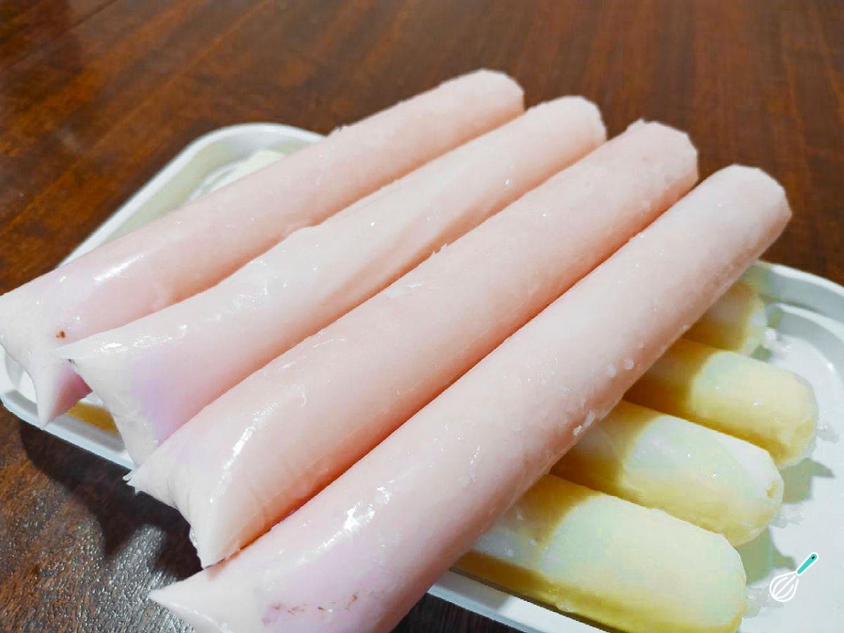 Receita de Geladinho de iogurte