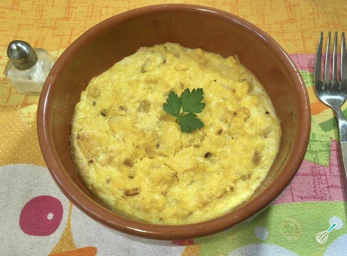 Receita de Suflê de milho verde com queijo