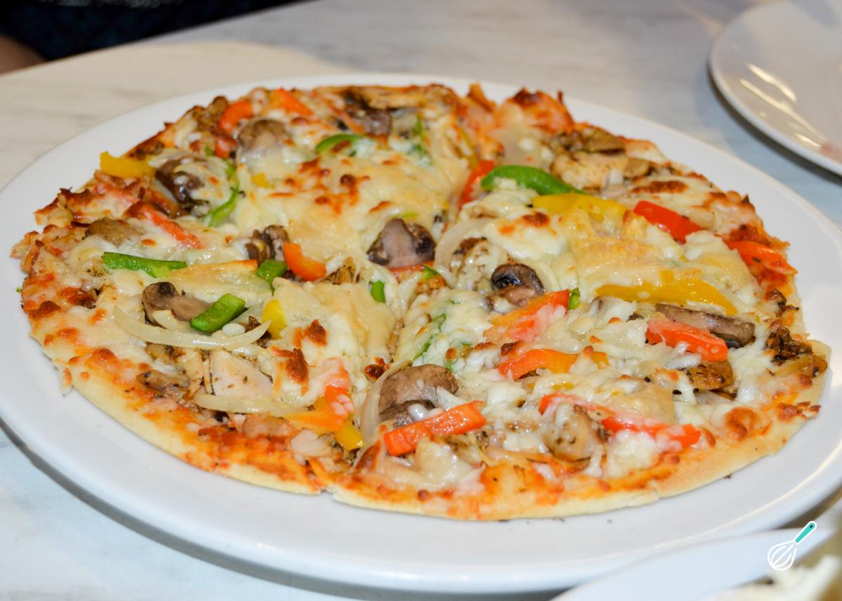 Receita de Pizza de liquidificador de frango