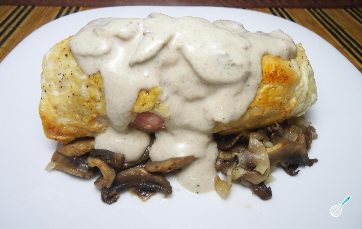 Receita de Filé de frango recheado com presunto e queijo