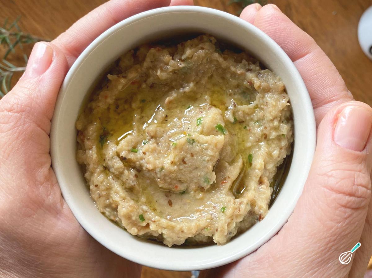 Receita de Patê de berinjela defumada