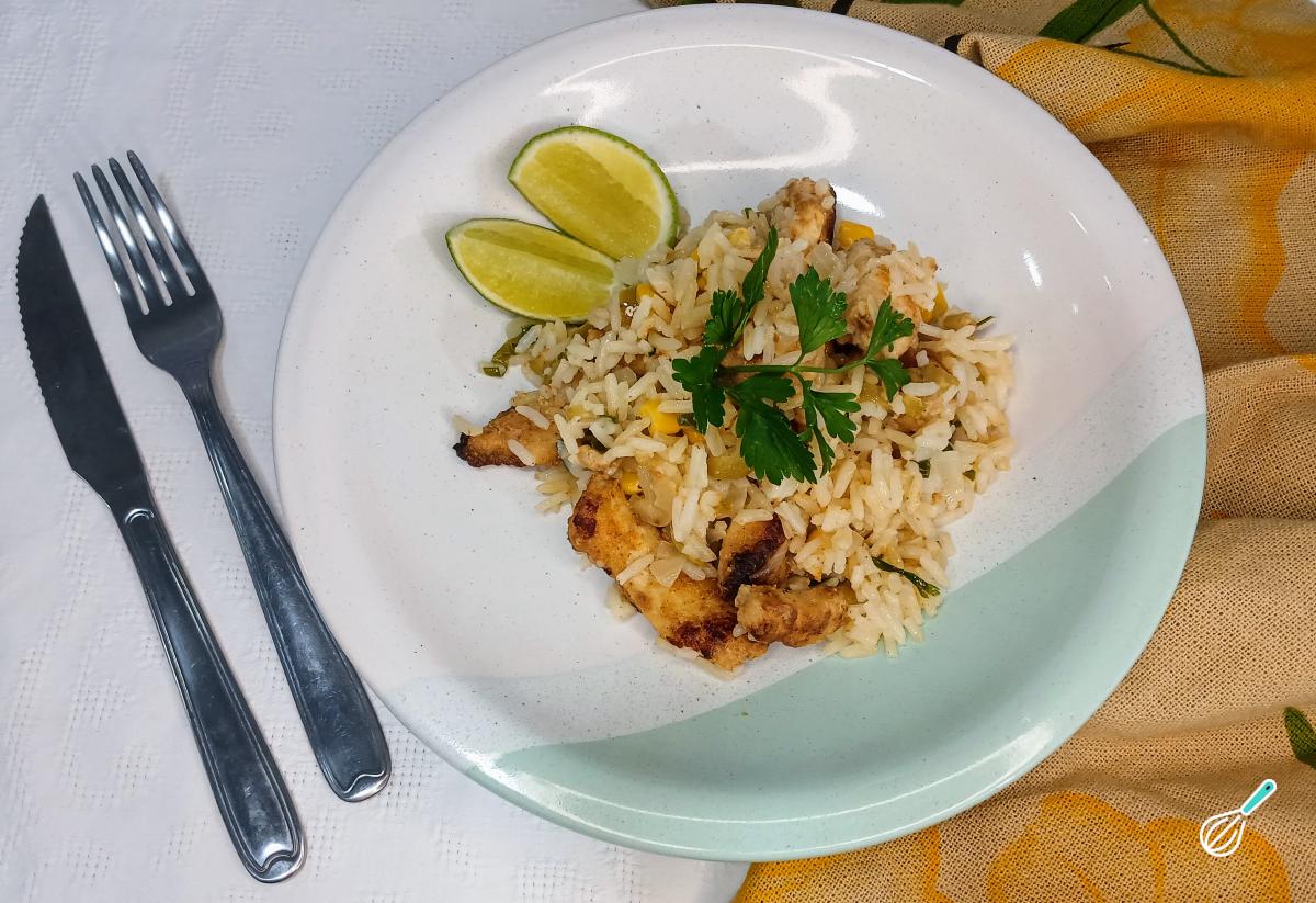 Receita de Arroz com peixe