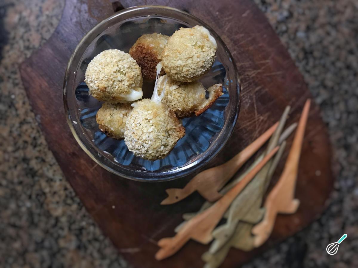 Receita de Azeitona empanada