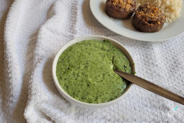 Receita de Creme de espinafre com creme de leite - Passo 10