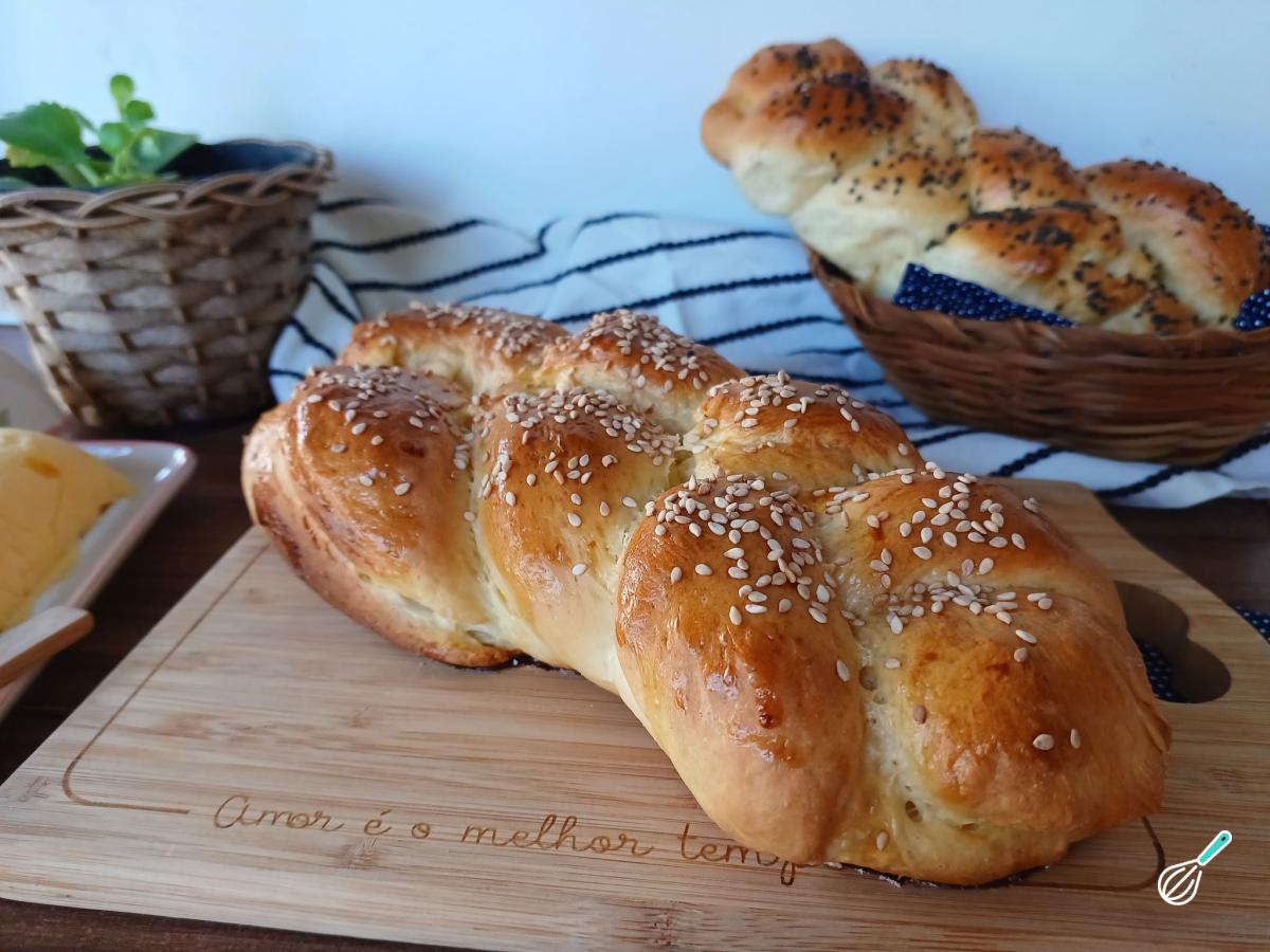Receita de Pão trançado