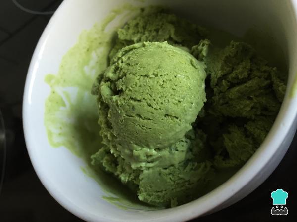 Receita de Sorvete de matcha