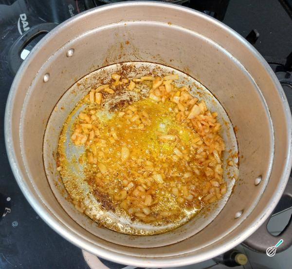 Receita de Feijão fradinho com camarão - Passo 5